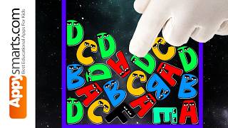 ABC Lore Letters Drop and Merge 2048 Puzzle Game for Kids - Can You Get Beyond 'L'? screenshot 2