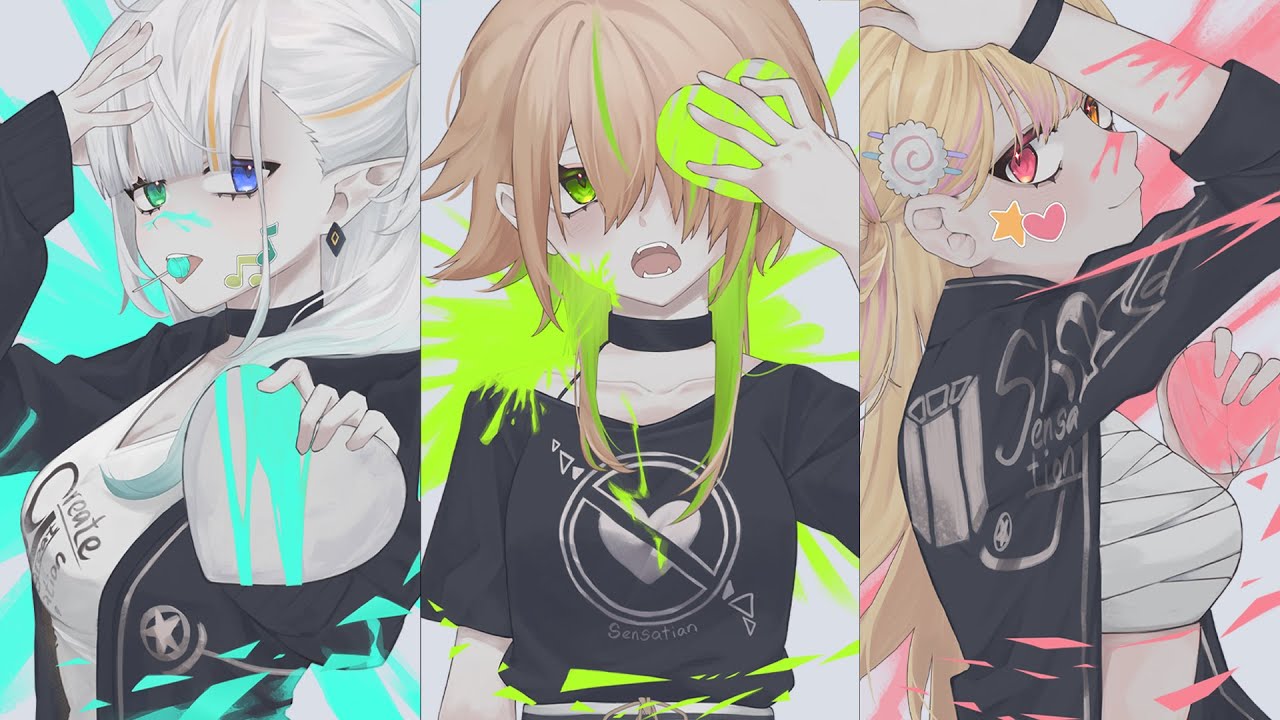 PaⅢ.SENSATION / 雄之助 covered by Rui × Tooru × NAGi | MYViki
