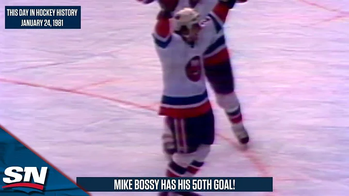 Mike Bossy Matches Maurice Richard's Record Of 50 ...