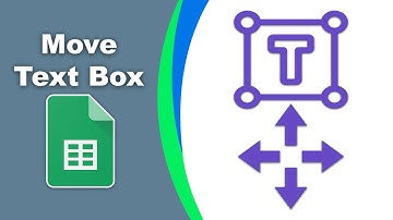 How to move text boxes at once in Google Spreadsheets