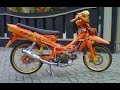 Motor Trend Modifikasi Video Modifikasi Motor Yamaha Vega R Lama Airbrush Terbaru
