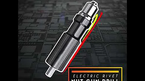 Electric Rivet Nut Gun Drill