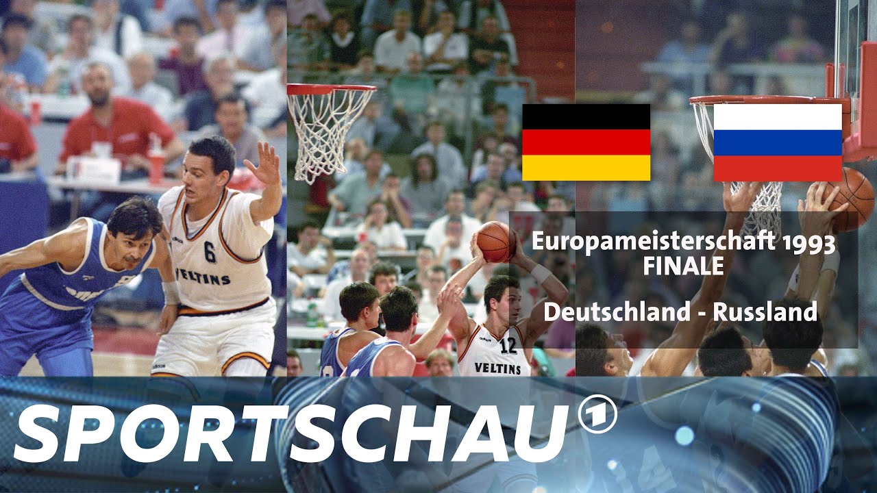 Re-Live Deutschland im Basketball-EM-Finale 1993 gegen Russland Sportschau