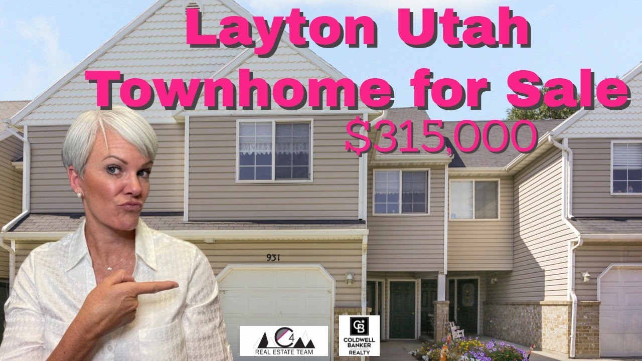 Layton Utah Homes for Sale New Townhome on the Market YouTube