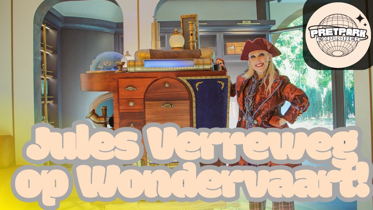 Jules Verreweg op Wondervaart - Parkshow - (Efteling Wonder Hotel)