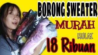SHOPEE HAUL SWEATER dan Hoodie Murah Mulai 18 Ribuan