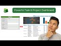 Stop Using Excel Wrong — Build This Smart Task Dashboard Part 1