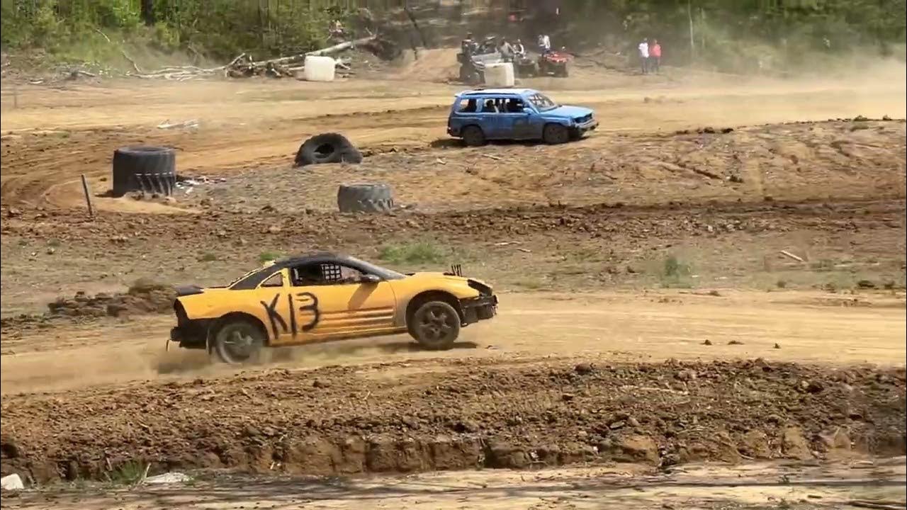 MauMee Riding Park Junkyard Race 4/29/23 4 cyl class YouTube