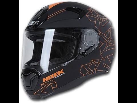 Nitek Interceptor Fiberglass Full-Faced Street Helmet Veloce, X-Small Nitek Interceptor Fiberglass Full-Faced Street Helmet Veloce, X-Small