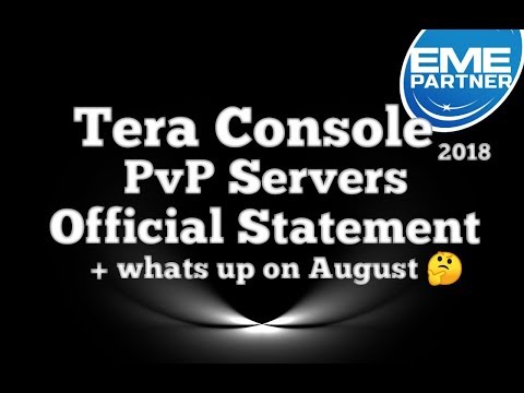 TERA CONSOLE PVP Servers what En Masse decides to do! Official Statement!