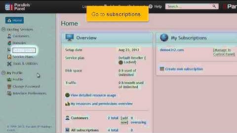How to synchronize a subscription with it