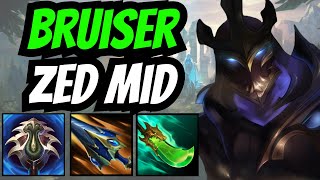 Bruiser Zed Mid Build | Season 14 | League of Legends | Patch 14.2 |