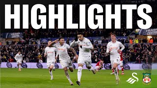 Swansea City V Wrexham Highlights