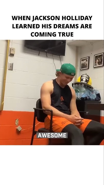 Jackson Holliday's Life Changing Moment #baseball - YouTube