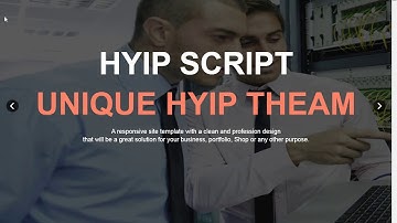 HYIP Script | HYIP MLM PHP Script | HYIP Software | hyipforyou