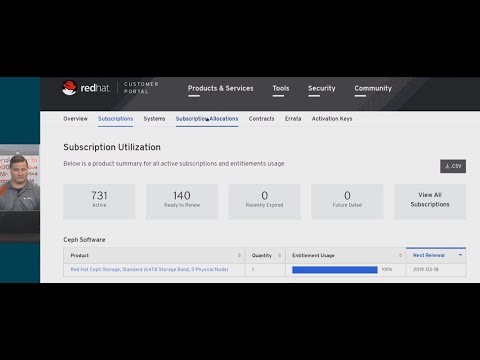 Subscription Management using Red Hat Satellite (and demonstration)