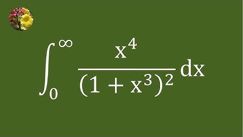 2nd method to evaluate the improper integral using must know basic techniques (Mis-2628A)