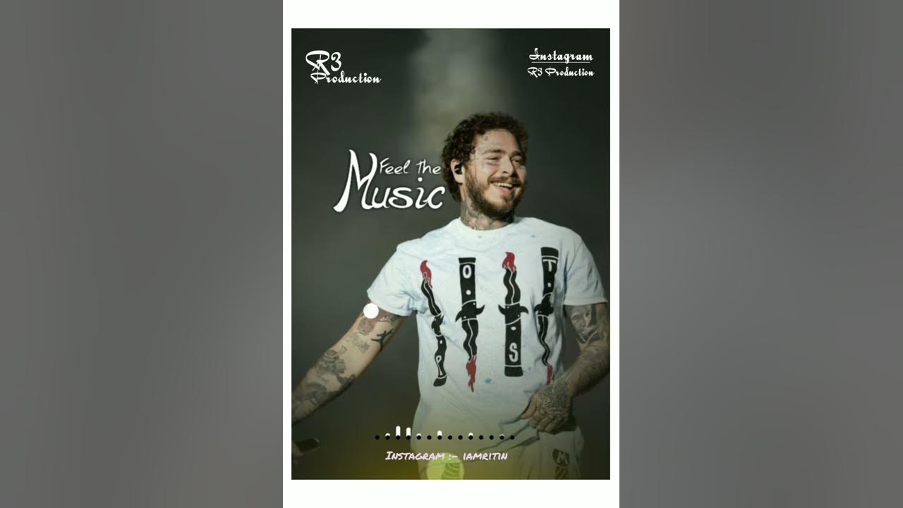 Whatsapp status video | Post Malone - Rockstar | Full screen whatsapp status | R3 Production | 2020
