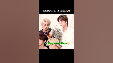 Taejin: Who can stop Jin? 😳#taejin #bts #shorts #btsshorts #jin #taehyung