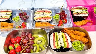 Japanese Inspired Lunch Box Ideas | Onigirazu |Rice Sandwich