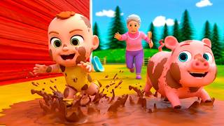 Bath Song &amp; From Muddy To Clean! | Kids Songs