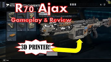 R70 Ajax LMG Gameplay & Review (Black Ops 3)!