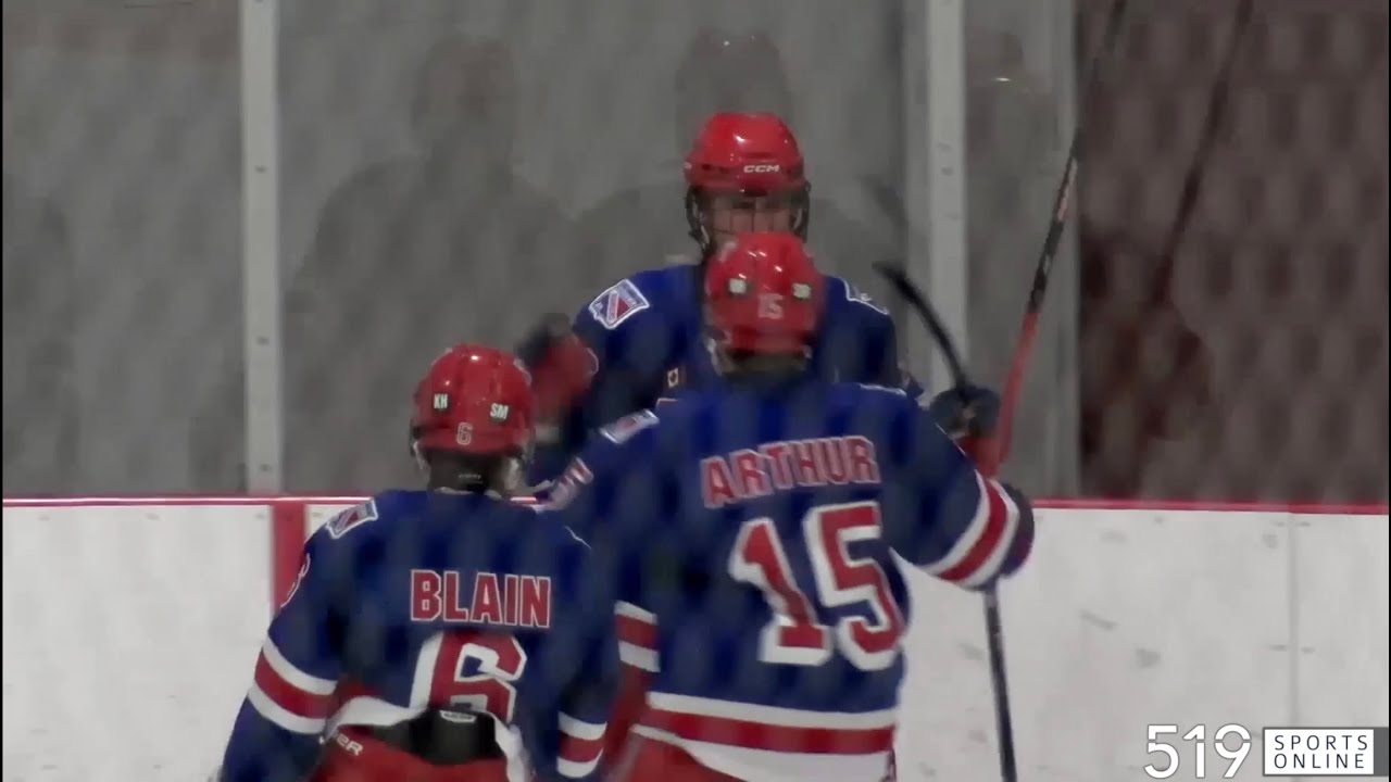 Under 18 Hockey - Waterloo Wolves vs Kitchener Jr. Rangers