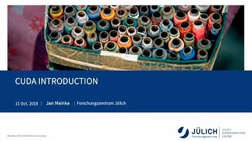 20181011 1500 Python, CUDA - Meinke, Zimmermann