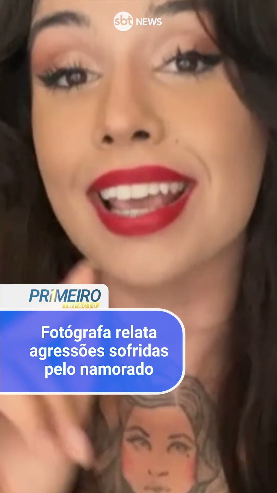Fotógrafa relata agressões sofridas pelo namorado