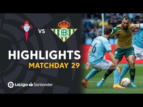 Celta Vigo Betis Goals And Highlights