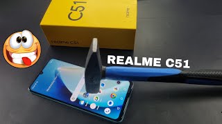 Realme C51 Screen Scratch & Front Glass Test 🛠️🔨