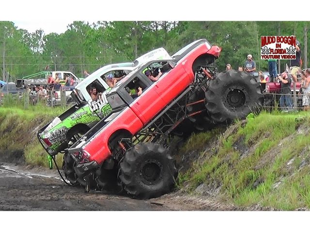 King Krush Monster Truck in All Day Mud Bog Beatin'