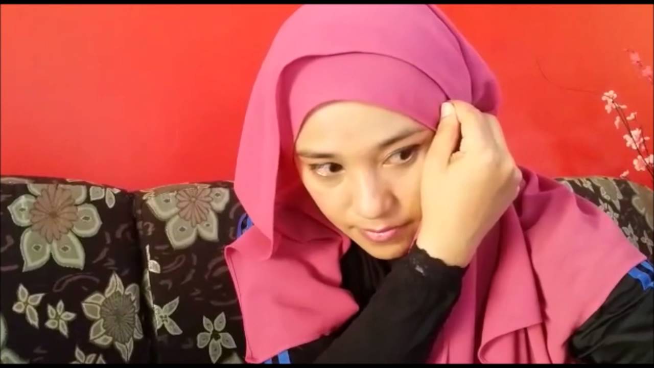 cara pakai shawl elfira loy