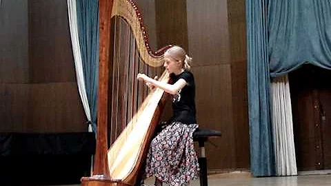 W.A.Mozart: Theme and Variations for harp, harpist...
