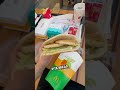 Trying mcdonalds in dubai 