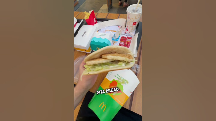 Trying McDonalds in Dubai 😳