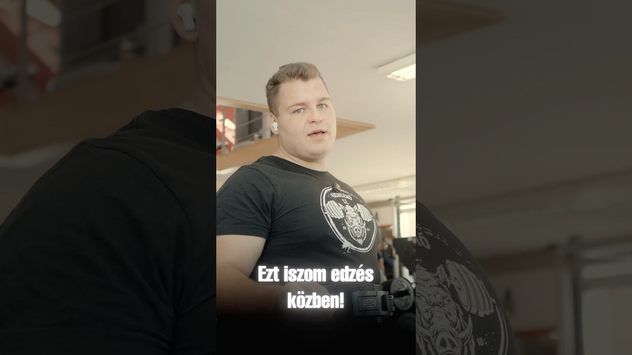 Ezeket fogyasztom edzés közben hogy ki tudjam hozni a legtöbbet edzéseimből. #powerlifting #gymbeam