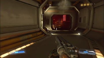 Cyberdemon boss. DOOM 2016 walkthrough part 10. From Gwave030.