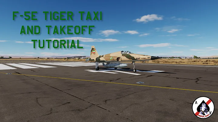 DCS World: F-5E Tiger II Taxi/Takeoff Tutorial