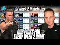 Pat McAfee & AJ Hawk Pick EVERY GAME For NFL Week 2