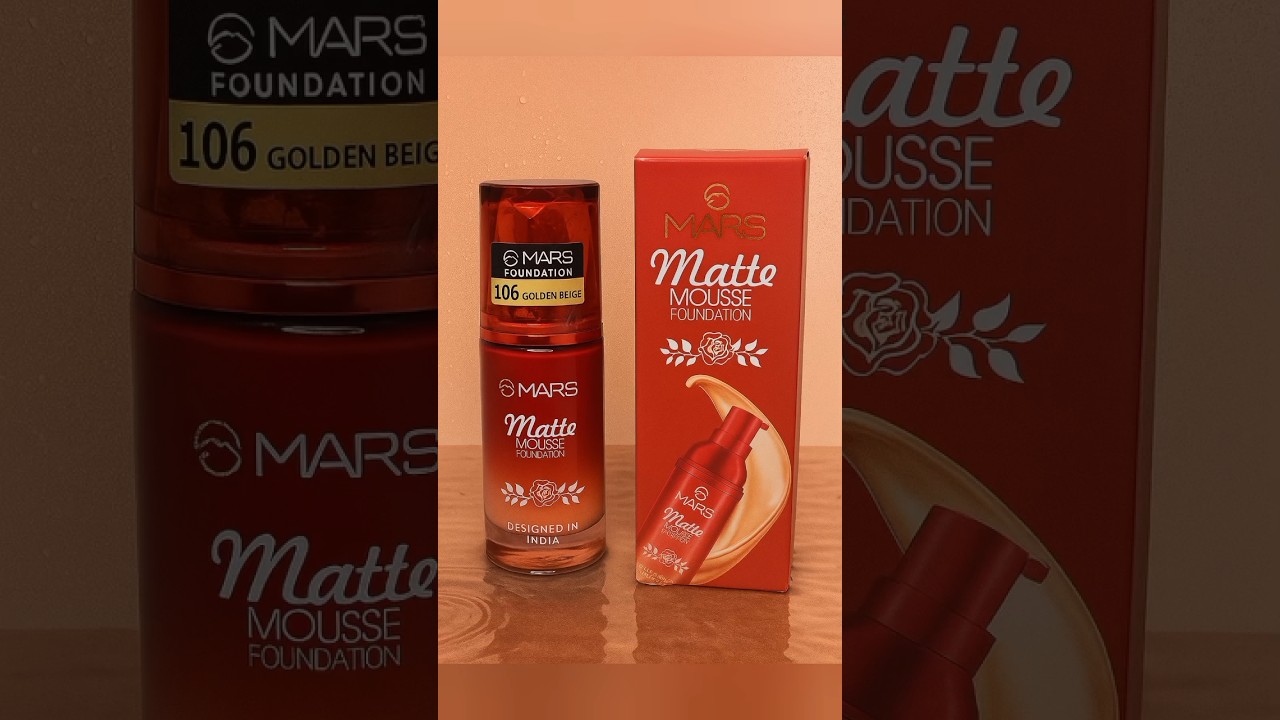 "Mars foundation 106 golden beige " 