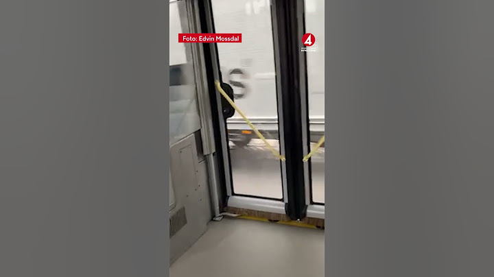 Skräckfärden med Västtrafik: Här kör bussen mot trafiken på motorvägen