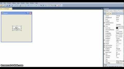 Visual Basic.NET Tutorial 1- "Hello world- messagebox"