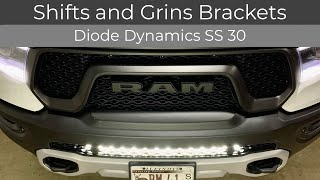 Shifts and Grins 30' Light Bar Bracket/Diode Dynamic SS 30  Ram Rebel