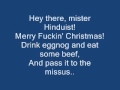 Southpark - Merry Fuckin' Christmas + LYRICS ON SCREEN + DOWNLOAD LINK!