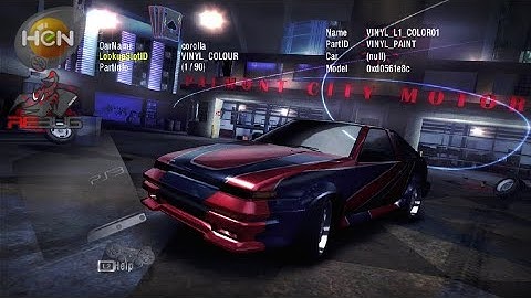 DEBUG CAR Customize para HEN e CFW | Need for Speed Carbon | PlayStation 3