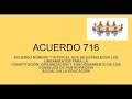 ACUERDO 716