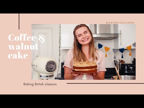 Coffee and Walnut Cake - Classic British Baking