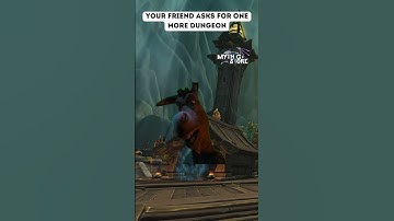 Your friend asks for one more dungeon 🙏 #shorts #wow #thewarwithin #mythicplus #gamingshorts