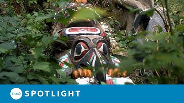 Resting Totem Poles of Bowen Park - Returning to the Earth